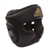 Шолом Боксерський Adidas Speed Super Pro Training Extra Protect (чорний / золото, ADISBHG041)