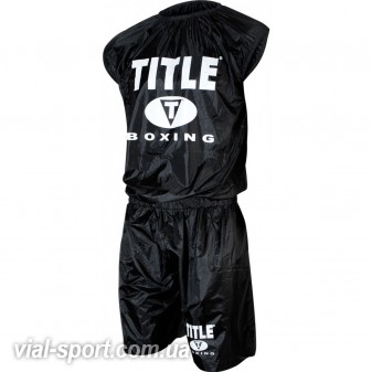 Костюм для згонки ваги TITLE Boxing Pro Set Nylon Sweat Suit, TB-7040, NSS 2