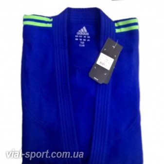 Кімоно Adidas для Дзюдо Club J350 зелені Погони