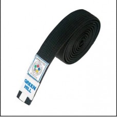 Пояс для дзюдо IJF Green Hill чорний