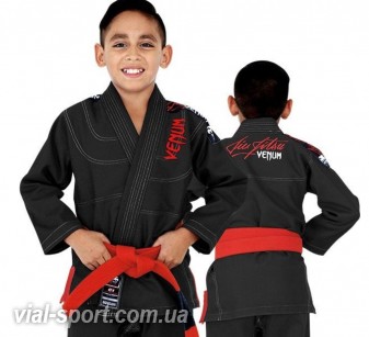 Дитяче кімоно для джиу-джитсу Venum Challenger 2.0 Kids BJJ GI Black