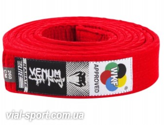 Пояс для карате Venum Karate Belt Red