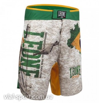 Шорти MMA Leone Brazil White