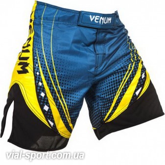Шорти Venum Lyoto Machida UFC Edition Electron 3.0 Fightshorts Blue