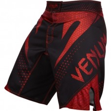 Шорти для MMA Venum Hurricane Fightshorts Black Red