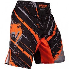 Шорти для MMA Venum Pixel Fightshorts Black Orange