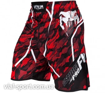 Шорти для MMA Venum Tecmo Fightshorts Red