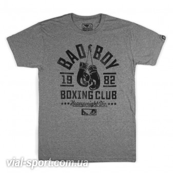 Футболка Bad Boy Boxing Club Grey / Black