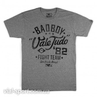 Футболка Bad Boy Vale Tudo Grey / Black