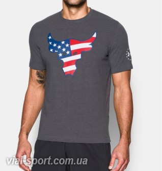 Футболка Under Armour FREEDOM ROCK (CARBON)