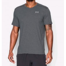 Футболка Under Armour Threadborne Streaker V-Neck (CARBON)