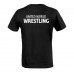 Футболка United world wrestling чорна