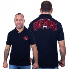 Футболка Venum Red Devil Polo-Navy