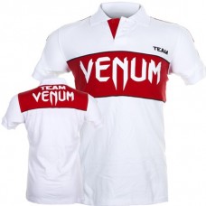 Футболка Venum Japan Team Polo-White / Red