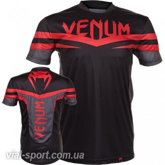 Футболка Venum-Sharp Dry Fit-Black &amp; Red