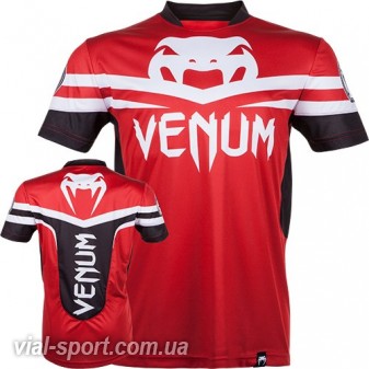 Футболка Venum Jose Aldo UFC 163 Ltd Editon Dry Tech T-shirt-Red