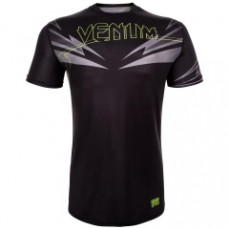 Футболка Venum Sharp 3.0 Dry Tech T-shirt Black Yellow