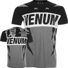 Футболка Venum Revenge T-Shirt Grey Black