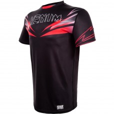 Футболка Venum Sharp 3.0 Dry Tech T-shirt Black Red