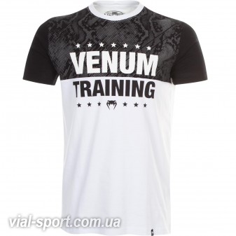 Футболка Venum Training T-Shirt Ice Black