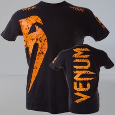 Футболка Venum Giant T-shirt Black Orange