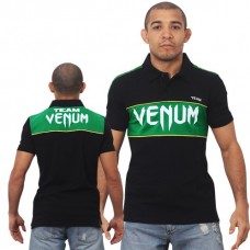 Футболка Venum Team Polo-Black / Green