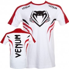 Футболка Venum Shockwave 2 T-shirt White-Red