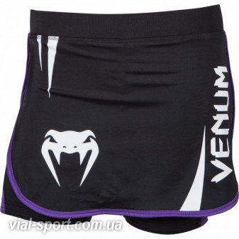 Спортивна спідниця-шорти Venum Body Fit Training Skirt Black