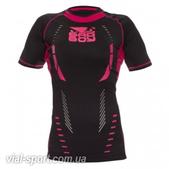 Рашгард жіночий Bad Boy Sphere Black / Pink