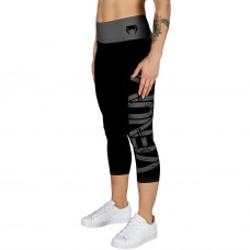 Жіночі капрі Venum Power Leggings Crops Black Grey