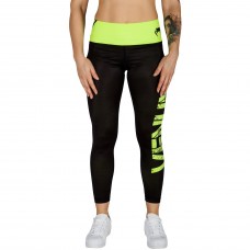 Жіночі легінси Venum Power Leggings Black Yellow