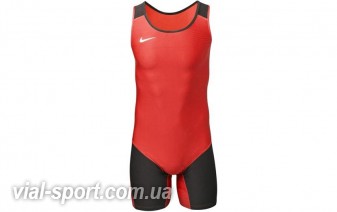 Костюм для важкої атлетики Nike Weightlifting Singlet-Scarlet / Black