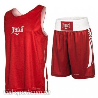 Боксерська форма Everlast Elite Competition red