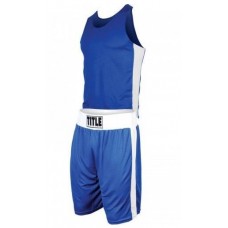 Форма боксерська TITLE Aerovent Elite Amateur Boxing Set Blue