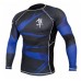 Рашгард Hayabusa Metaru L / S-Black / Blue