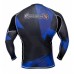 Рашгард Hayabusa Metaru L / S-Black / Blue