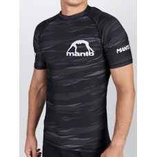 Рашгард MANTO Big M Rashguard Short Sleeve Black