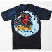 Рашгард Manto Perfect Storm Short Sleeve Black