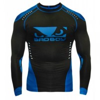 Рашгард з довгим рукавом Bad Boy Sphere Black / Blue