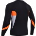 Рашгард з довгим рукавом RDX Lycra Orange