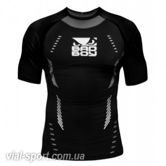 Рашгард з коротким рукавом Bad Boy Sphere Black / Grey