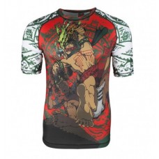 Рашгард з коротким рукавом bad boy warrior society rash