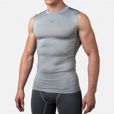 Компресійна футболка без рукавів Peresvit Air Motion Compression Tank Heather Grey Black