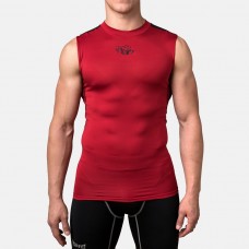 Компресійна футболка без рукавів Peresvit Air Motion Compression Tank Red Black