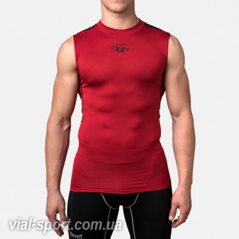 Компресійна футболка без рукавів Peresvit Air Motion Compression Tank Red Black