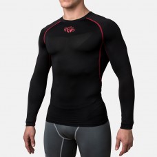 Компресійна футболка Peresvit Air Motion Compression Long Sleeve T-Shirt Black Red