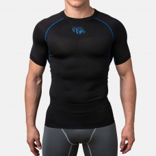 Компресійна футболка Peresvit Air Motion Compression Short Sleeve T-Shirt Black Blue