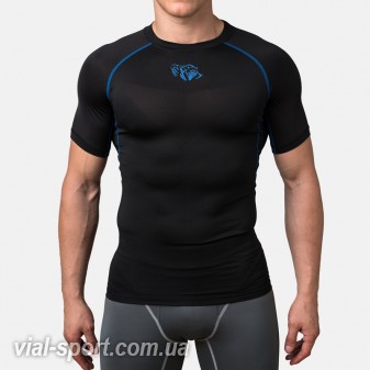 Компресійна футболка Peresvit Air Motion Compression Short Sleeve T-Shirt Black Blue
