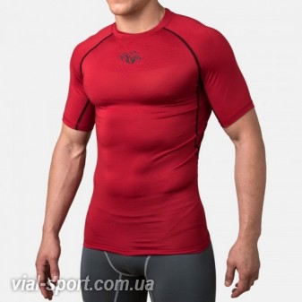 Компресійна футболка Peresvit Air Motion Compression Short Sleeve T-Shirt Red Black