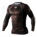 Рашгард Peresvit Immortal Silver Force Rashguard Long Sleeve Black Rain